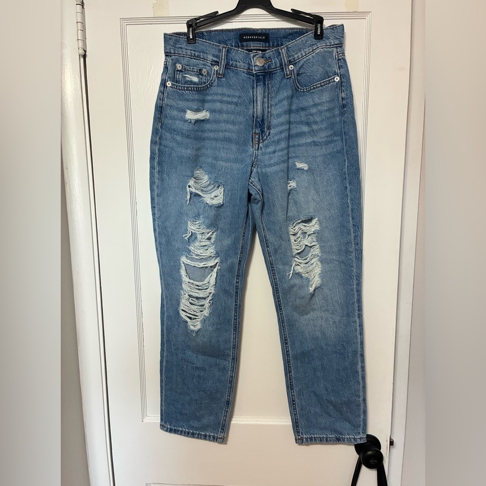 Aeropostale Blue Mom Jeans